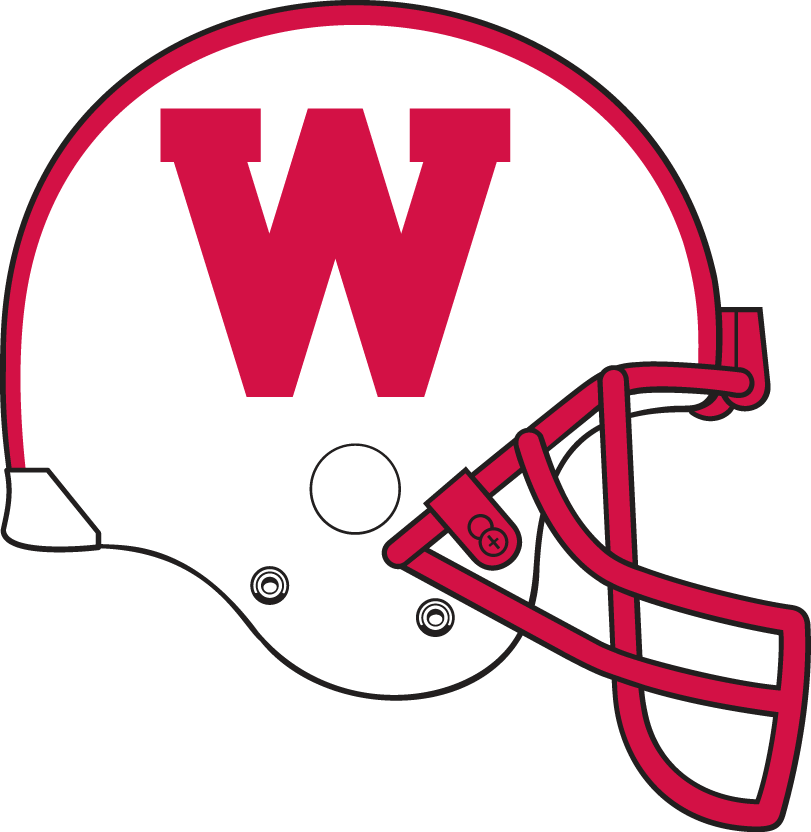 Wisconsin Badgers 1978-1987 Helmet Logo diy iron on heat transfer